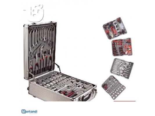 PoulaTo: Stock εργαλειοθήκες Tool set 186 pcs with troly